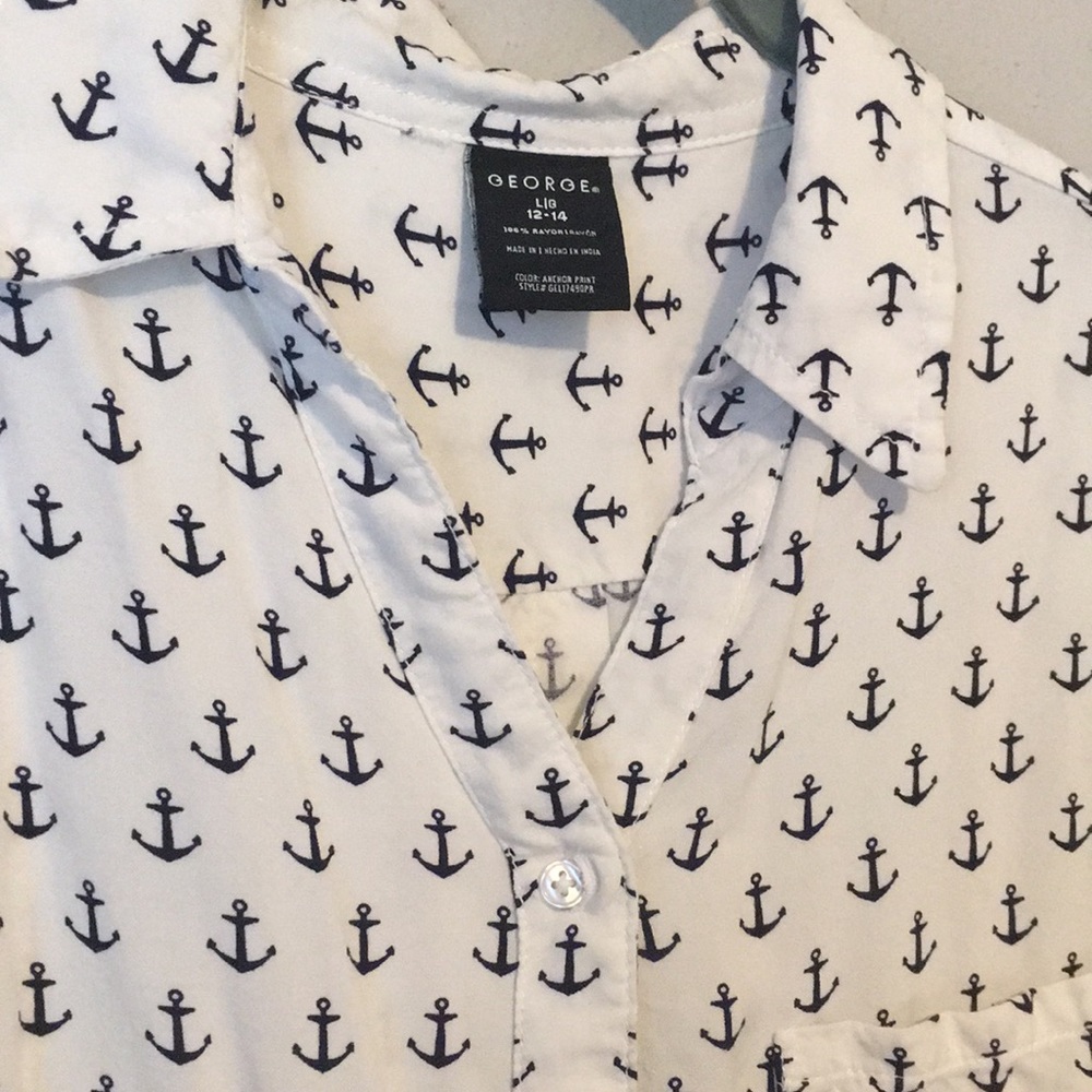 Anchor button down - Picture 3 of 3